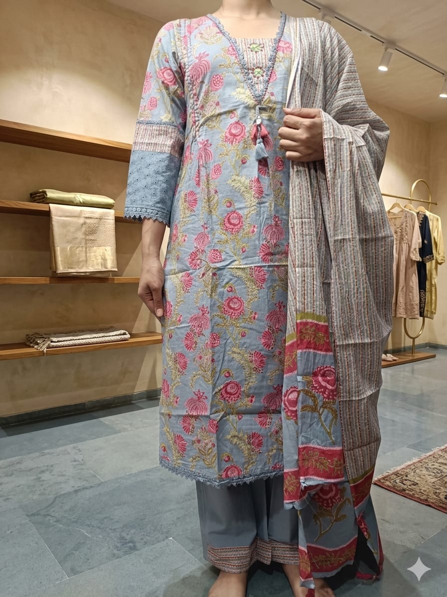 Light Blue dress set